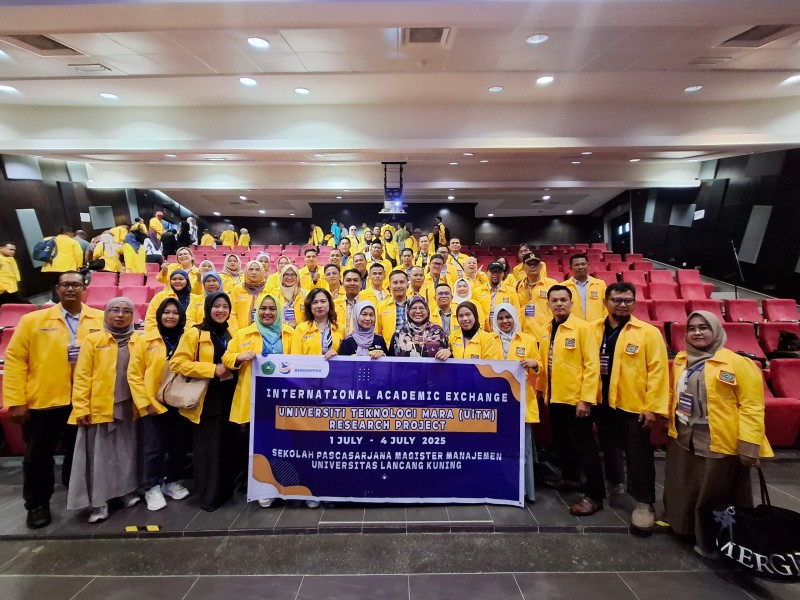 90 Mahasiswa Magister Manajemen Pascasarjana Unilak International Academic Exchange ke Malaysia