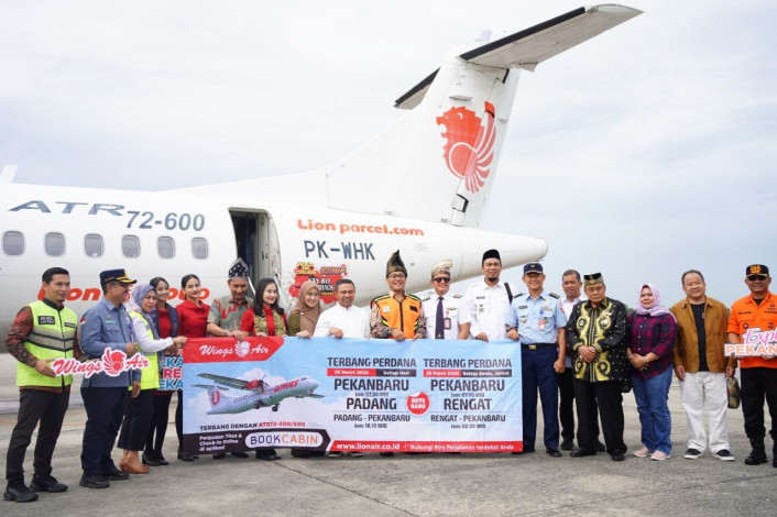 Pekanbaru-Rengat Kini Bisa Gunakan Pesawat Lion Group
