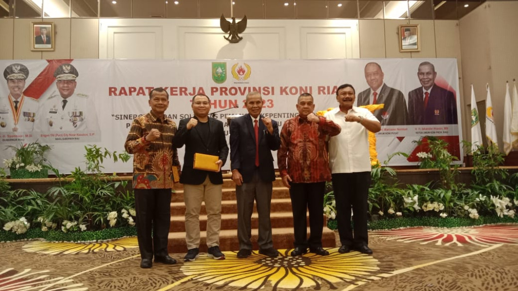 Rektor Unilak Siap Kolaborasi Dengan KONI Riau Lahirkan Mahasiswa Berprestasi Dukung Riau Emas
