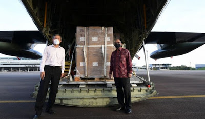 Singapura Ingin Balas Kebaikan Indonesia, Kirim 2 Pesawat Penuh Peralatan Medis