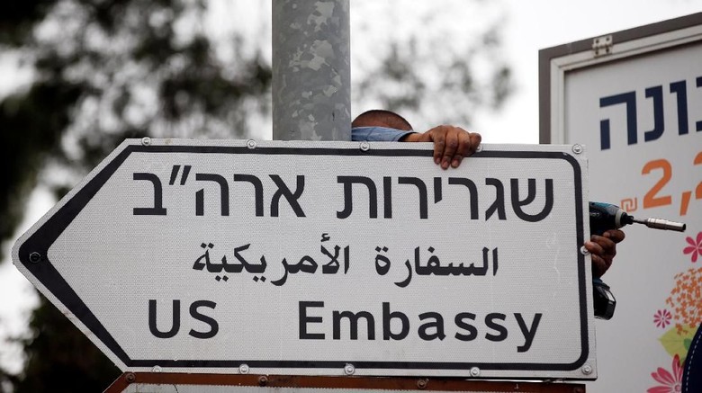 AS Gabungkan Misi untuk Palestina dengan Kedubesnya di Yerusalem