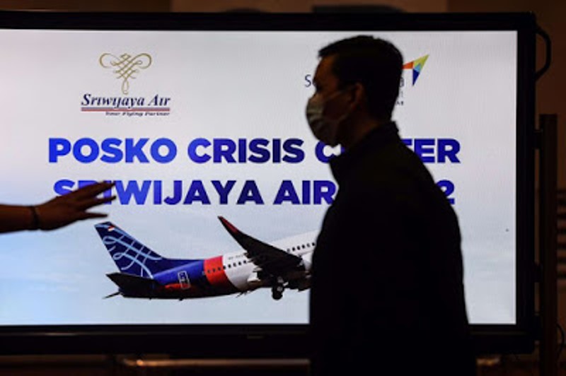 TNI AU Temukan Tumpahan Minyak Diduga dari Pesawat Sriwijaya Air SJ 182