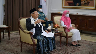 Hari Santri 2020, Ma'ruf Minta Pesantren Lahirkan 'Gus Iwan'