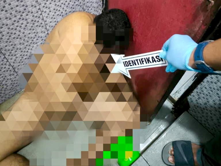 Heboh! Pria Ditemukan Tewas Tanpa Busana di Toilet SPBU Kampar