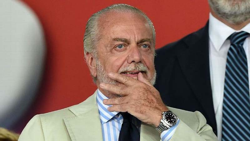 Presiden Napoli Soroti Undian Liga Champions