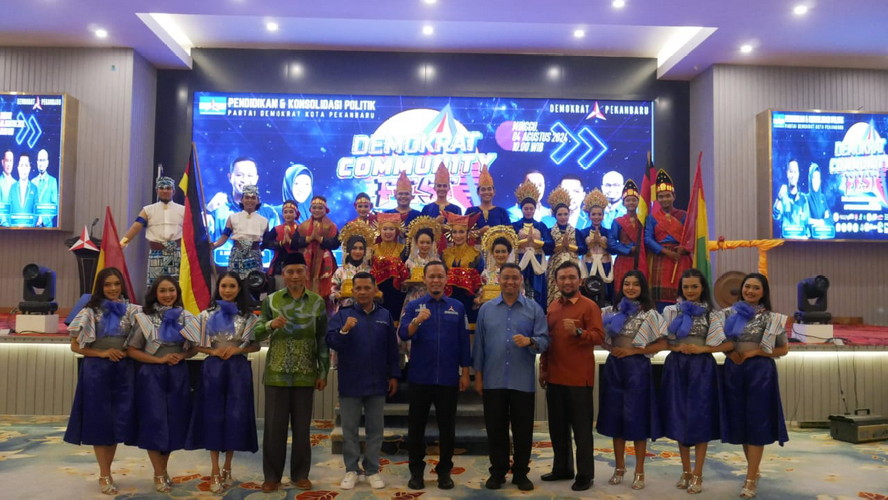 Demokrat Community Fest 2024, Kolaborasi Menuju Pekanbaru AMAN