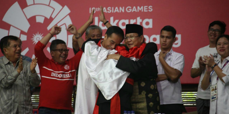 Hasto soal Pelukan Jokowi-Prabowo: Terima Kasih Olahraga!