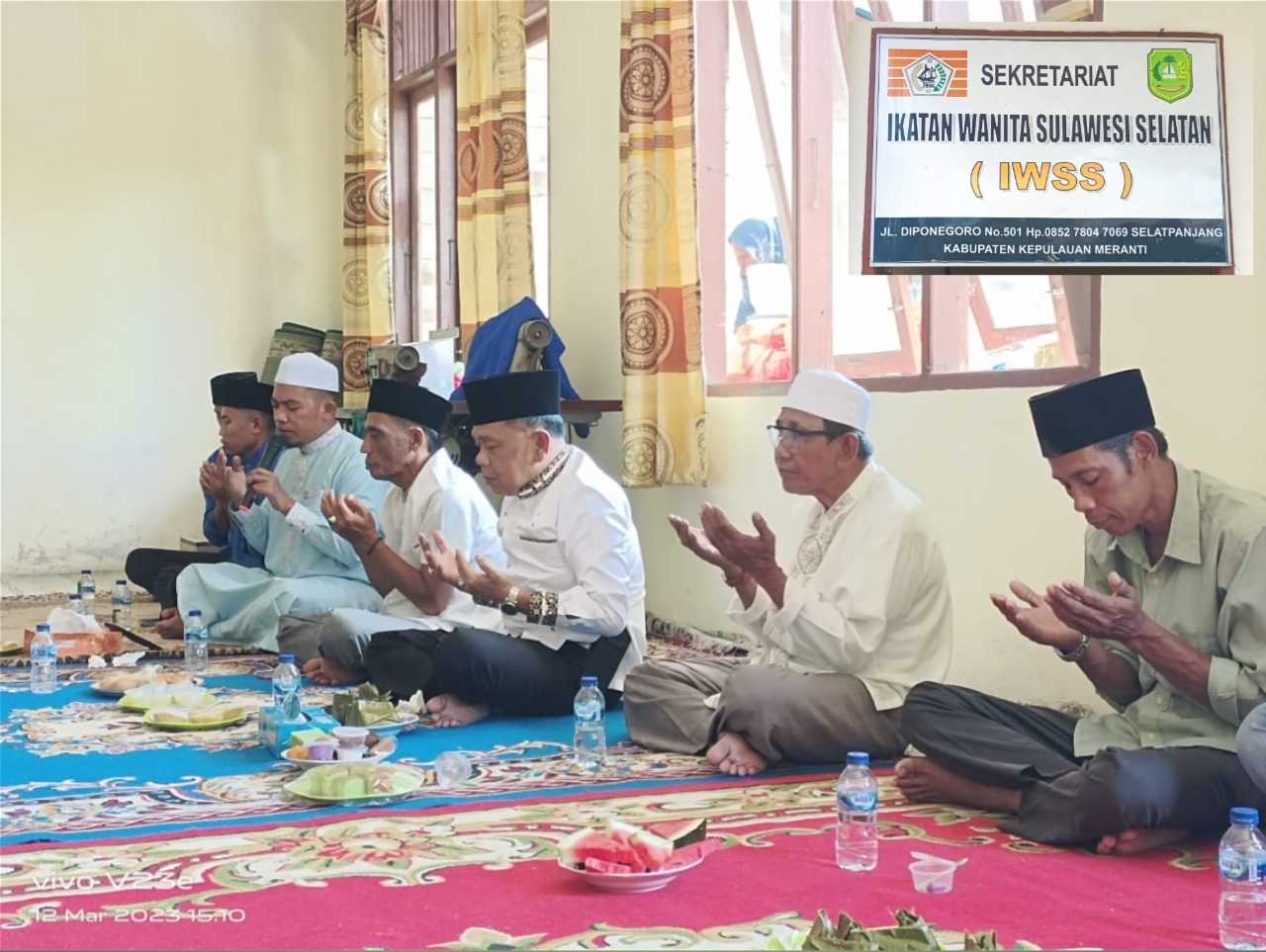 AKBP (Purn) H. Asmar Hadiri Isra' Mi'raj Yang di Tajakan KKSS Melalui IWSS Kabupaten Kepulauan Meran