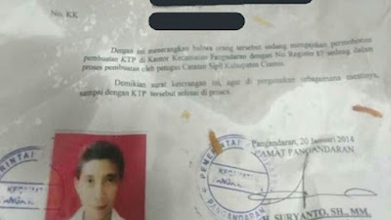 Viral Dokumen Pengajuan KTP Susi Jadi Bungkus Gorengan, Ini Kata Kemendagri