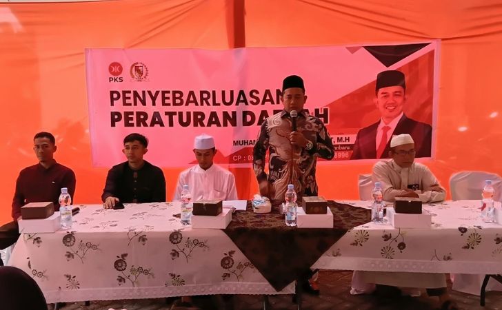 Ketua DPRD Pekanbaru Gelar Sosper Nomor 1 Tahun 2024 tentang Pajak Daerah dan Retribusi Daerah