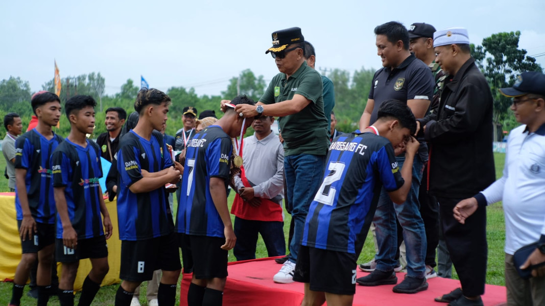 Bupati Cup Tahun 2023, Tim Kecamatan Rangsang Sebagai Juara 1