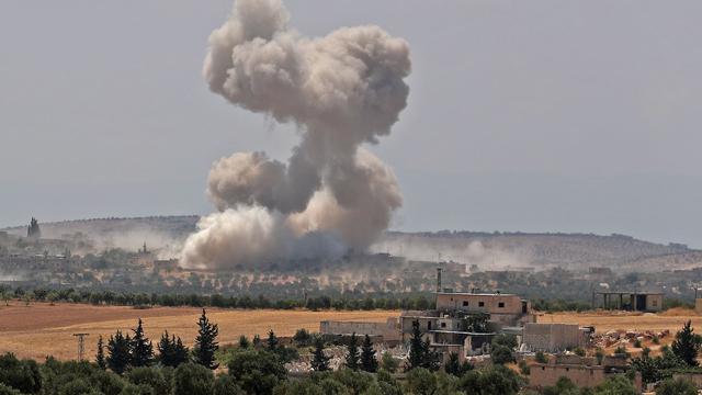 Serangan Udara Hantam Konvoi Militer Turki di Suriah