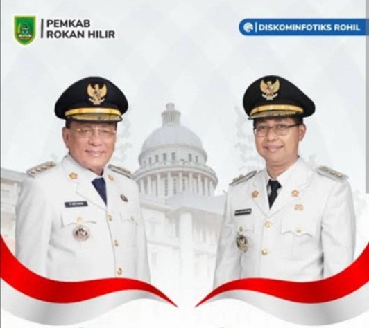 Roda Pemerintahan Rohil Berjalan Mulus, Bupati dan Wakil Bupati Kompak Jalankan Tugas
