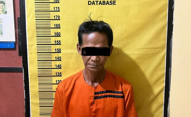 Berupaya Kabur, Kakek Penjual Sabu Diringkus Polres Inhu