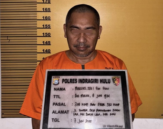 Tipu Petani, Mantan Anggota DPRD Inhu Ditangkap Polisi