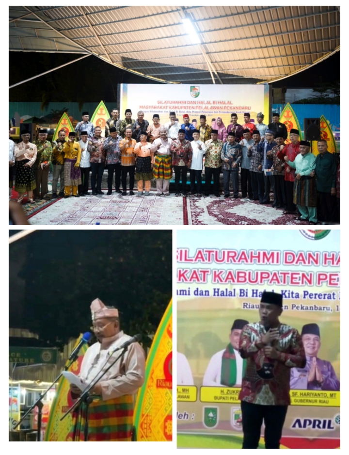 Kebersamaan Tokoh Melayu Riau di Riau Garden untuk Silaturahmi Warga Pelalawan