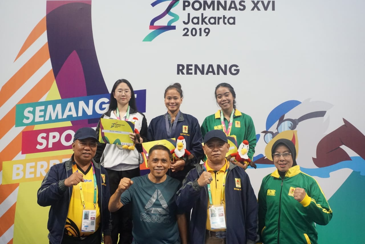 Unilak Terbanyak Beri Medali Emas untuk Kontingen Riau di POMNAS 2019