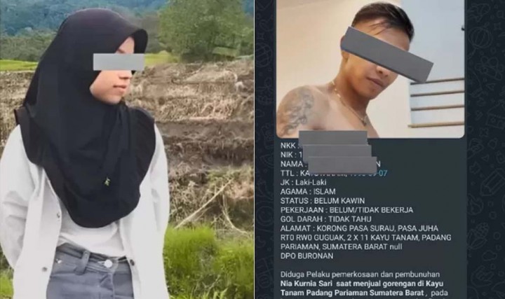 Fakta Baru! Pelaku Perkosa-Bunuh Remaja Penjual Gorengan Padang Pariaman