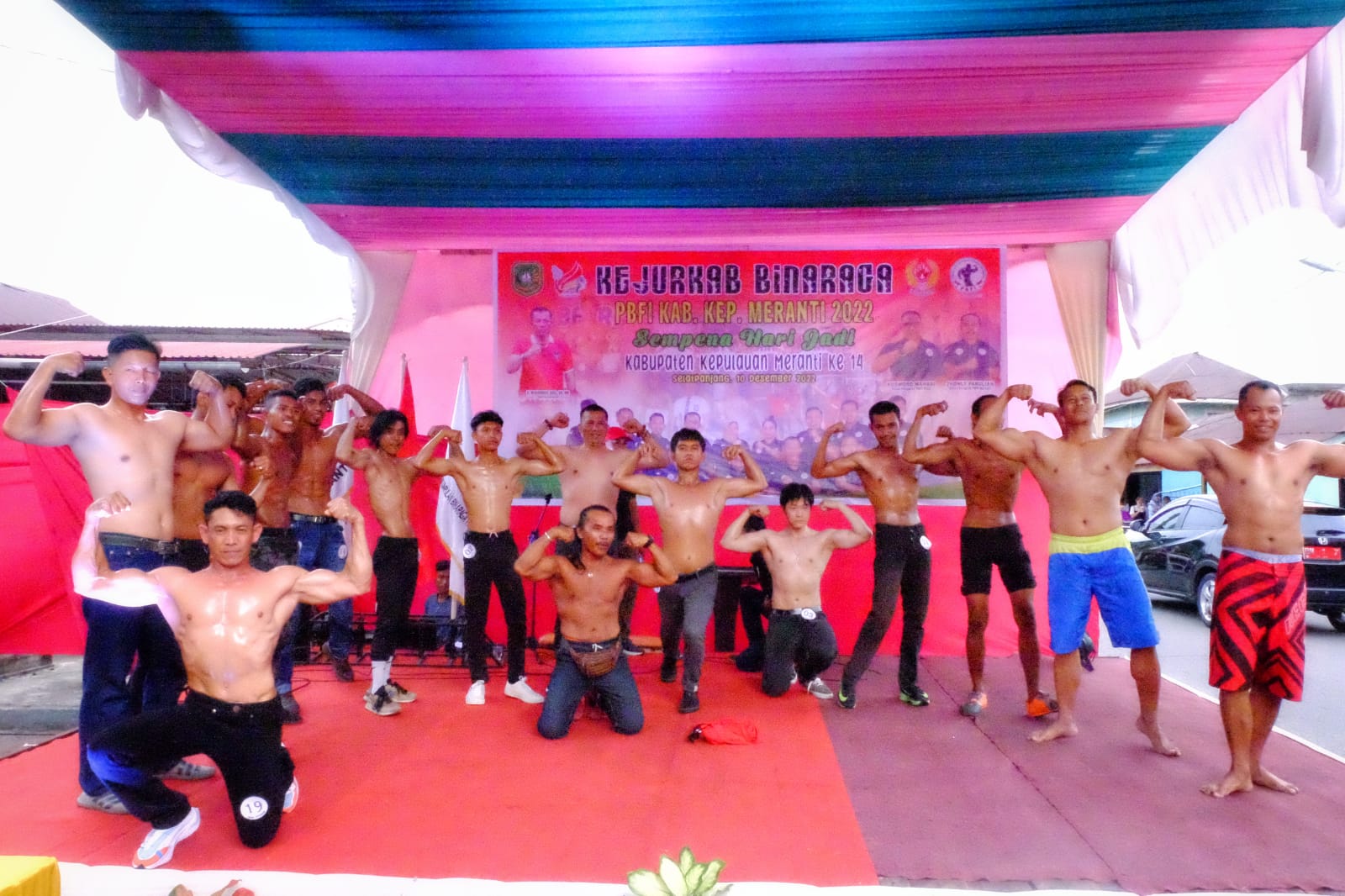 Buka Kejurkab Binaraga, H. Muhammad Adil Pesan Kembangkan Olahraga Fitnes