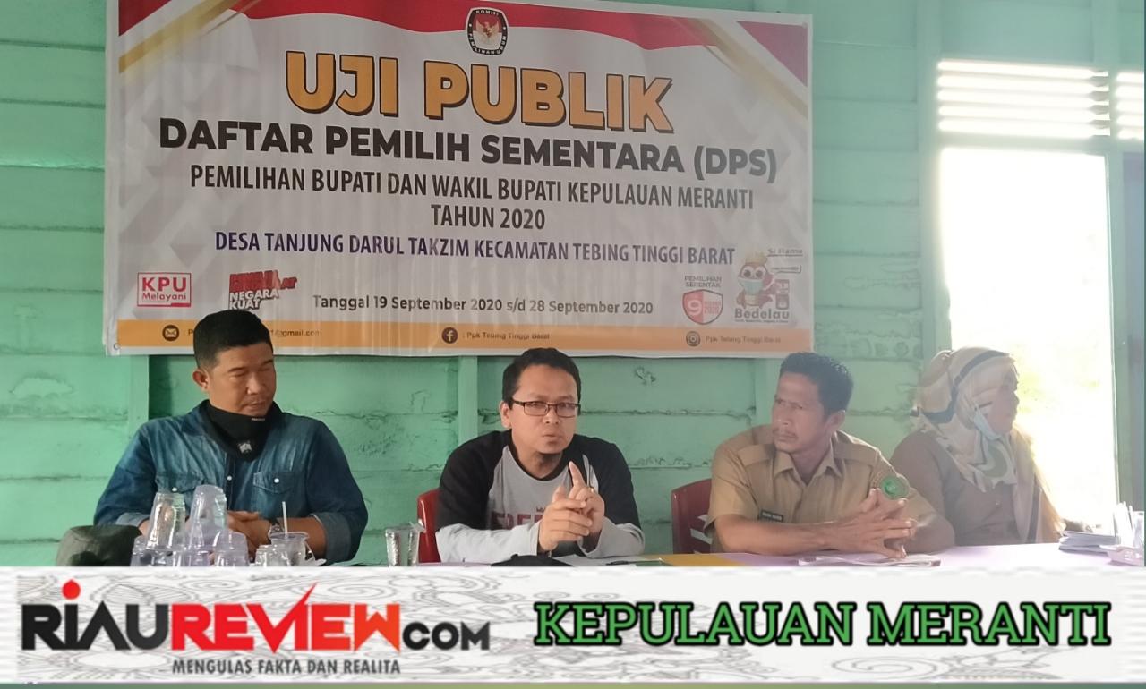 Dinas Kehutanan Riau Sosialisasi Pemanfaatan Hutan Lindung di Tasik Nambus Tanjung Darul Takzim