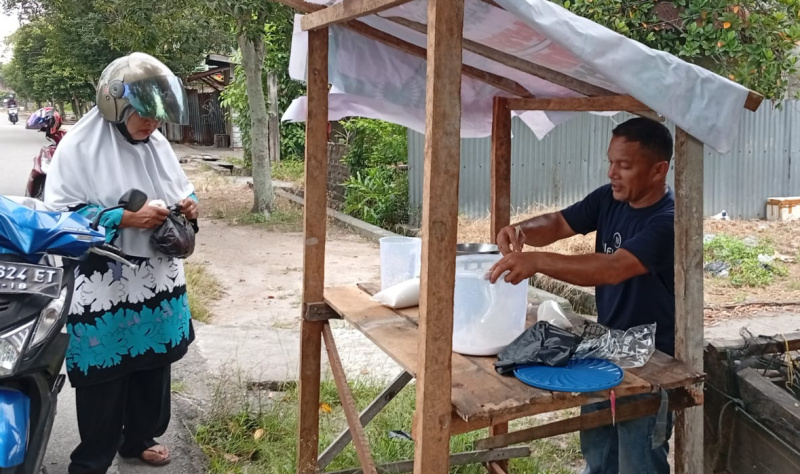 Harga Santan Kelapa di Bengkalis Meroket