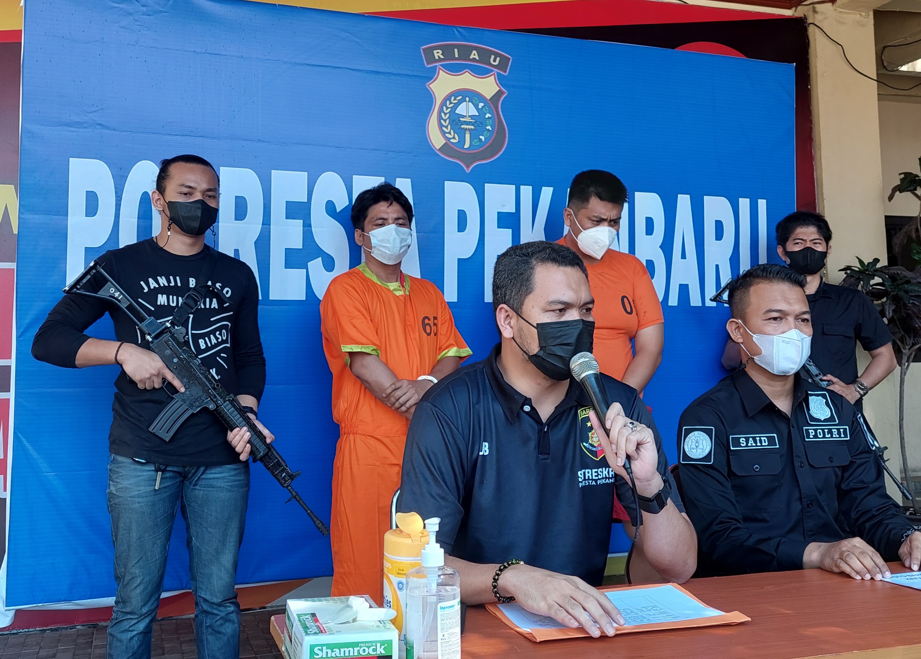 Saat Teror Berlangsung Posisi YS di Pekanbaru, Kabur  Setelah Orang Suruhannya Tertangkap