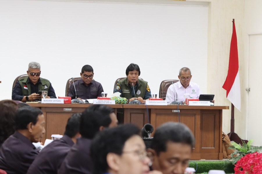 Komisi IV DPR Dukung Penertiban TNTN, Satgas Garuda Targetkan Pemulihan 3,7 Juta Hektar