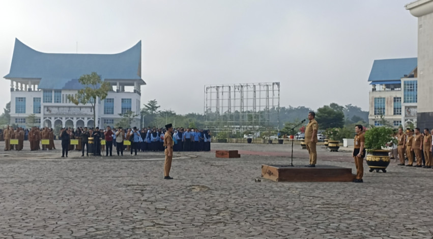 Pimpin Apel Terakhir, Ini Pesan Pj Walikota Pekanbaru Roni Rakhmat