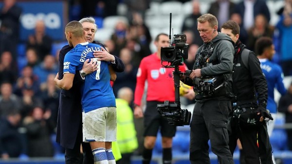 Everton Mulai Menanjak, Ancelotti Belum Pikirkan Liga Champions