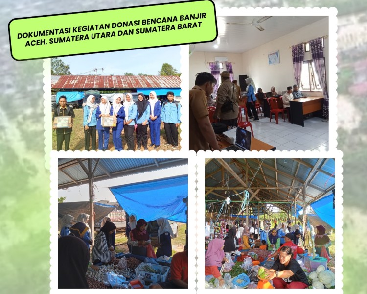 SMKN 1 Bandar Laksamana Gelar Aksi Solidaritas, Juminar : Siswa Dapat Menunjukkan Kepedulian Sosial