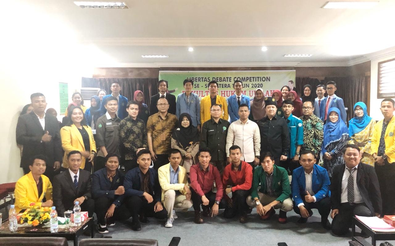 Bem Fakultas Hukum Gelar Lomba Debat se-Sumatra