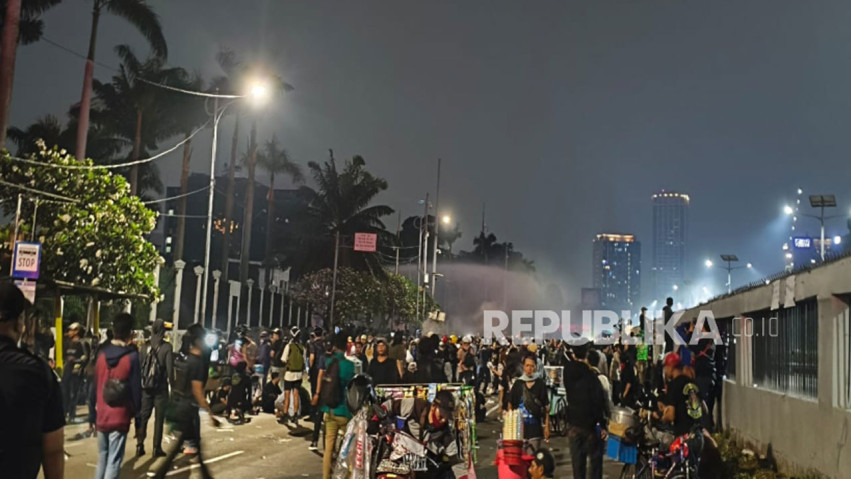Ricuh Demo Jakarta, 322 Orang Ditangkap, 1 Meninggal Dunia