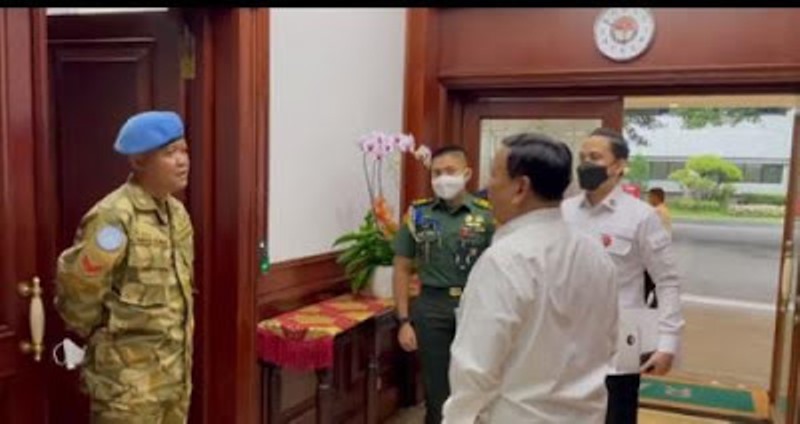 Ketika Prabowo Terkesan dengan Prajurit TNI Kuasai 7 Bahasa Asing