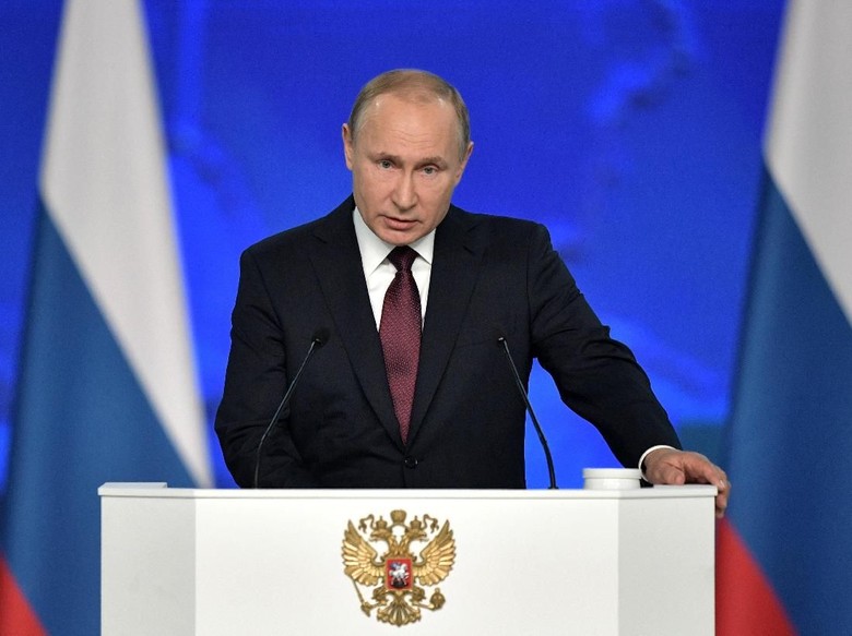 Putin Klaim Rusia Hentikan Aktivitas 600 Mata-mata Asing