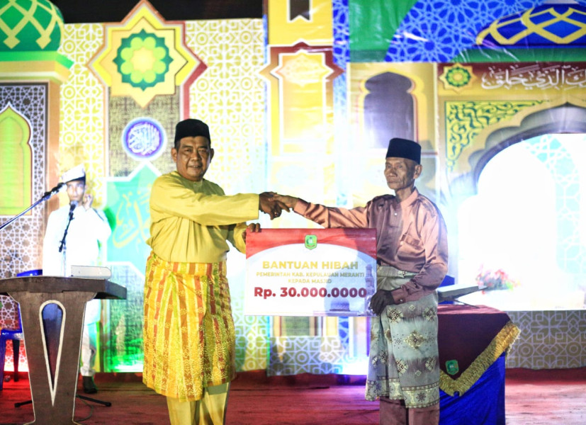 Staf Ahli Wakili Plt. Bupati Membuka STQ Kecamatan Pulau Merbau Dibuka