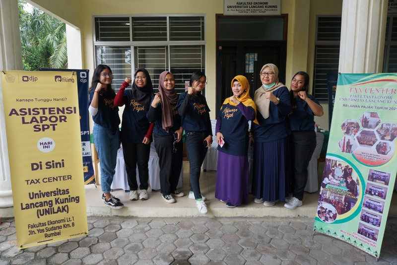 Libatkan Mahasiswa, Relawan Tax Center Fekon Unilak Bantu Masyarakat Pelaporan SPT Pribadi