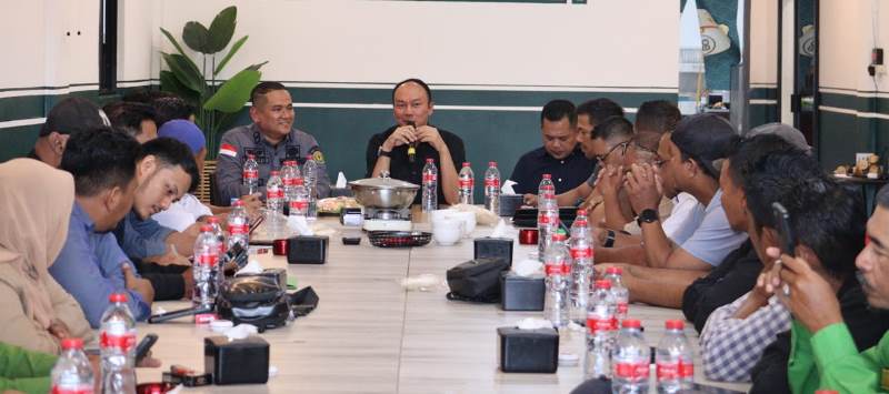 Kajari Bengkalis Gelar Temu Ramah dengan Puluhan Wartawan