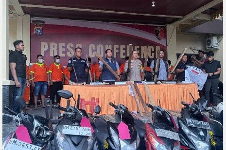 Polisi Tetapkan 15 Tersangka Perusakan di Sonic Car Wash Pekanbaru