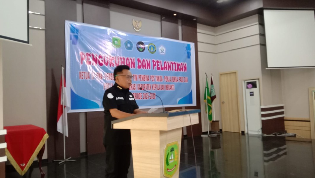 Tim Penggerak PKK Dikukuhkan, H. Asmar : Bantu Program-program Pemerintah Pusat Hingga Daerah
