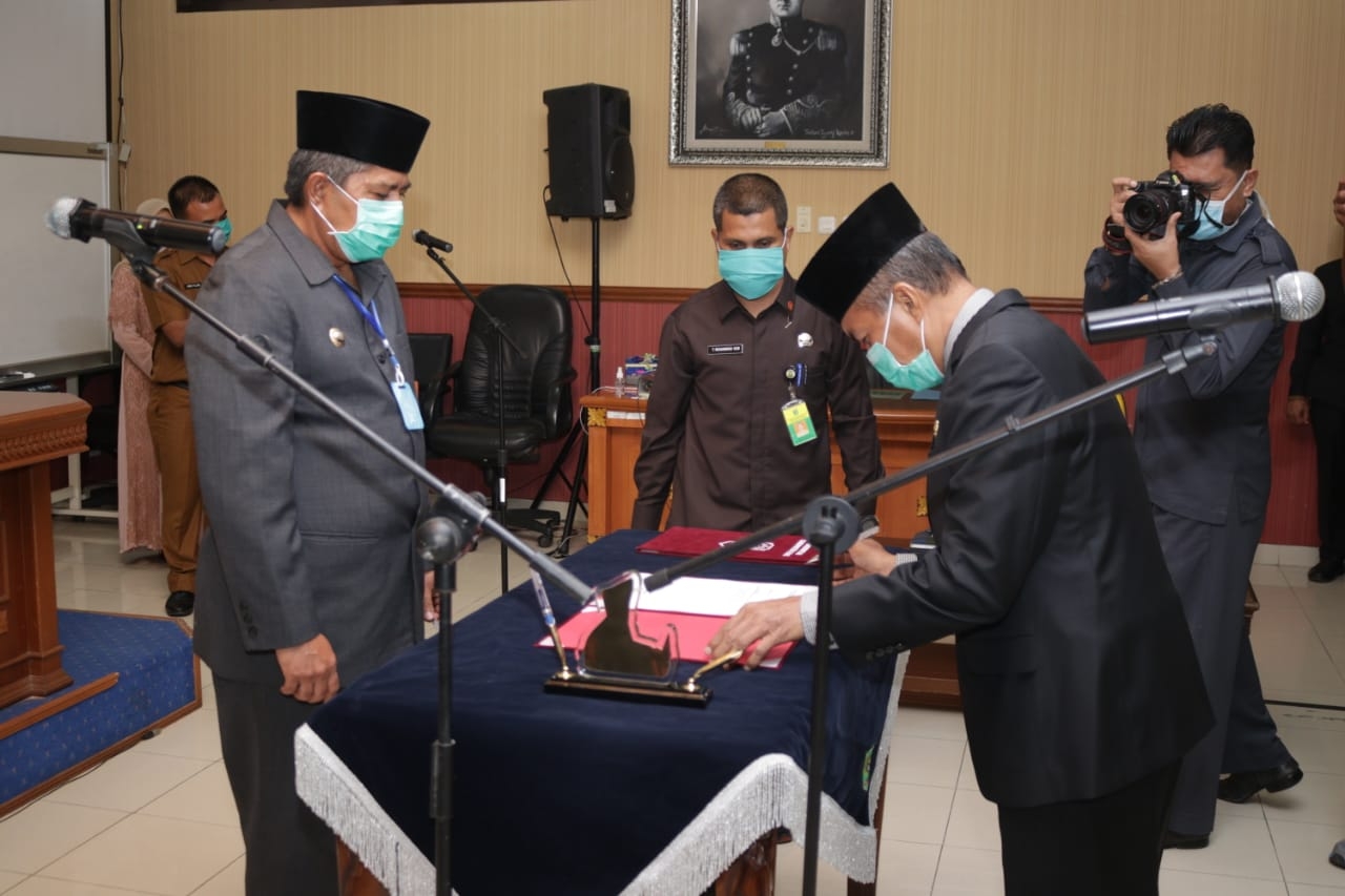 Resmi Dilantik, Jamaluddin Kembali Jabat Sekda Kabupaten Siak