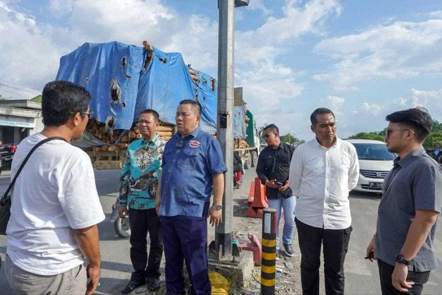 Pembebasan Lahan Pembangunan Flyover Simpang Garuda Sakti Pekanbaru Mulai Dilaksanakan
