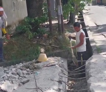 Takut Dipdana, Kontraktor Perusak Drainase di Pekanbaru Akhirnya Perbaiki Atas Ulahnya Sendiri