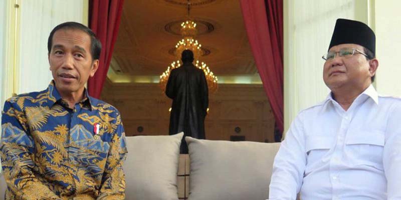 LSI: Elektabilitas Jokowi Vs Prabowo Relatif Stagnan