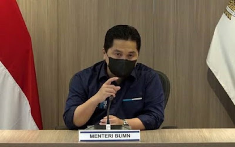 Erick Thohir: Indonesia Produsen Batu Bara, Kalau Krisis kan Aneh