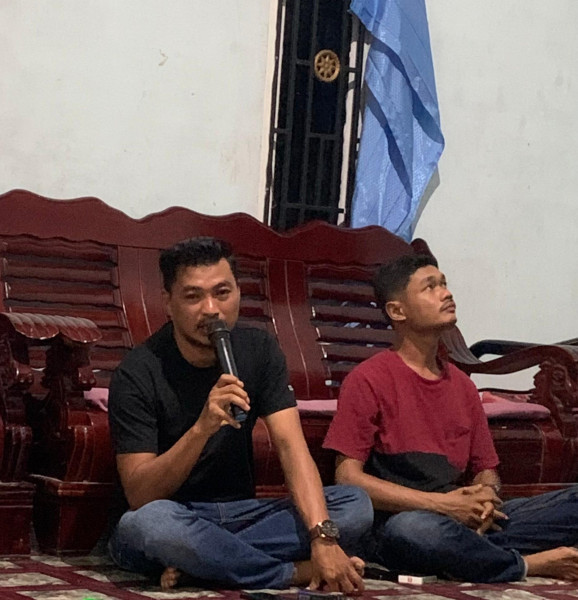 Sekdes Hadiri Acara Perpisahan KKN Mahasiswa di Desa Sepahat