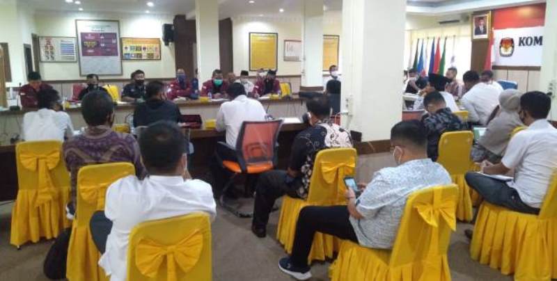 Pleno Pengumuman Paslon, KPU Bengkalis Tak Mengundang Para Pihak