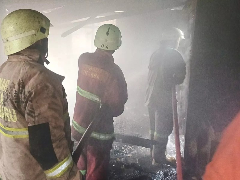 Kebakaran di Rumbai Pekanbaru Rengut Nyawa Bocah 3 Tahun