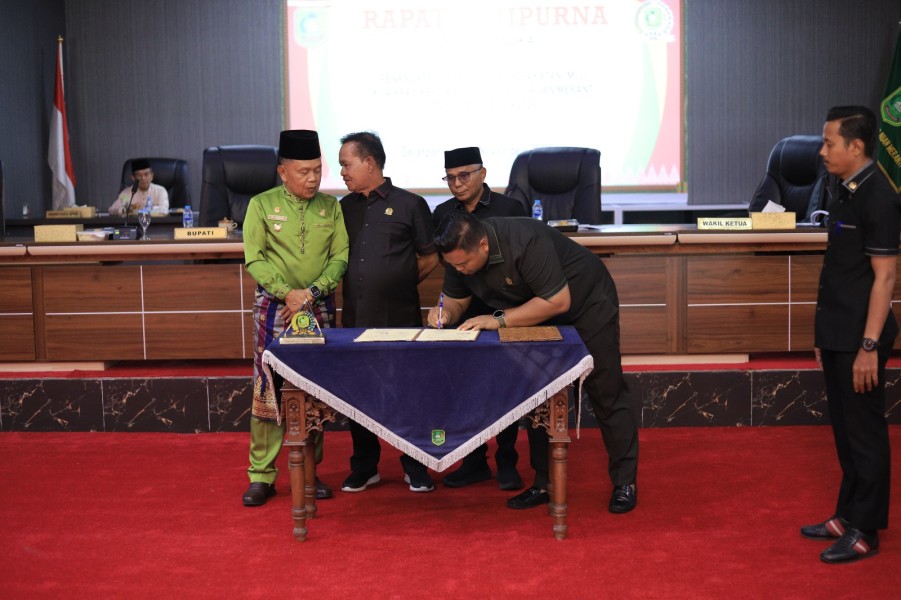 Pemkab dan DPRD Kepulauan Meranti Resmi Sepakati dan Teken KUA-PPAS APBD 2026, Rp 1.1 Triliun Lebih