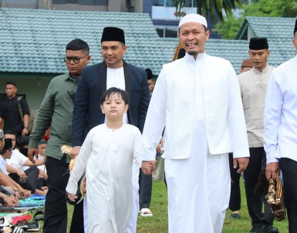 Salat Iduladha di Bukit Raya, Ini Pesan Walikota Pekanbaru