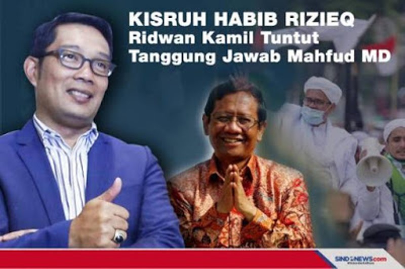 Ridwan Kamil Serang Mahfud MD, Adakah Kaitannya dengan Reshuffle Kabinet?